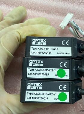 OPTEX激光位移传感器CD33-30P-422-Y，实物拍议价商品