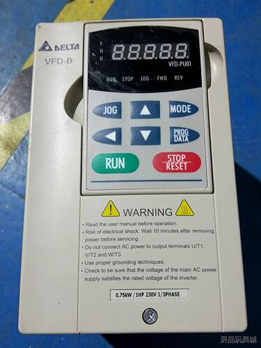 台达变频器VFD007B21A原装拆机成色漂亮台达变频器VF议价商品