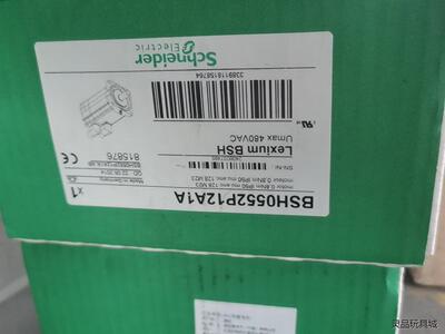 全新施耐德伺服电机BSH0552P12A1A现货480V库存议价商品