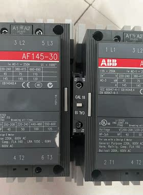 ABB交流接触器，原装拆机AF145-30接触器，线圈电压2议价商品