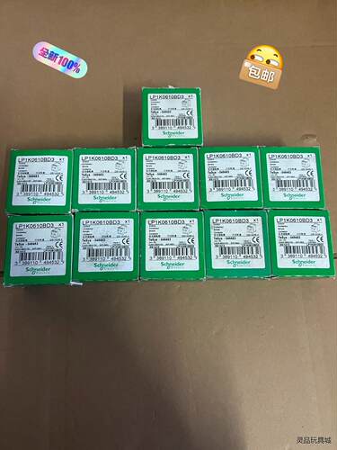 施耐德接触器  LP1K0610BD3  线圈DC24V 全议价商品