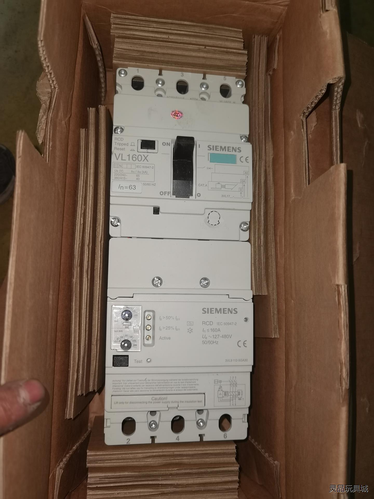 全新西门子漏电开关 3VL1706-1DA33-0AA0-Z议价商品