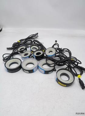 DH70-H45-W视觉圆形直流24V白色光源，功能完好，无议价商品