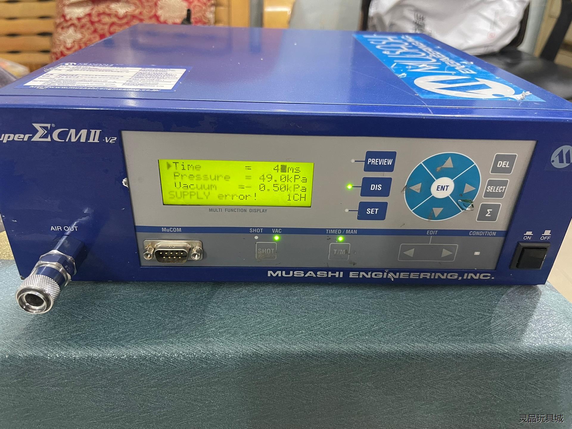日本武藏MUSASHI武藏SuperΣCMⅡ-V5点胶机武藏议价商品 - 实物图