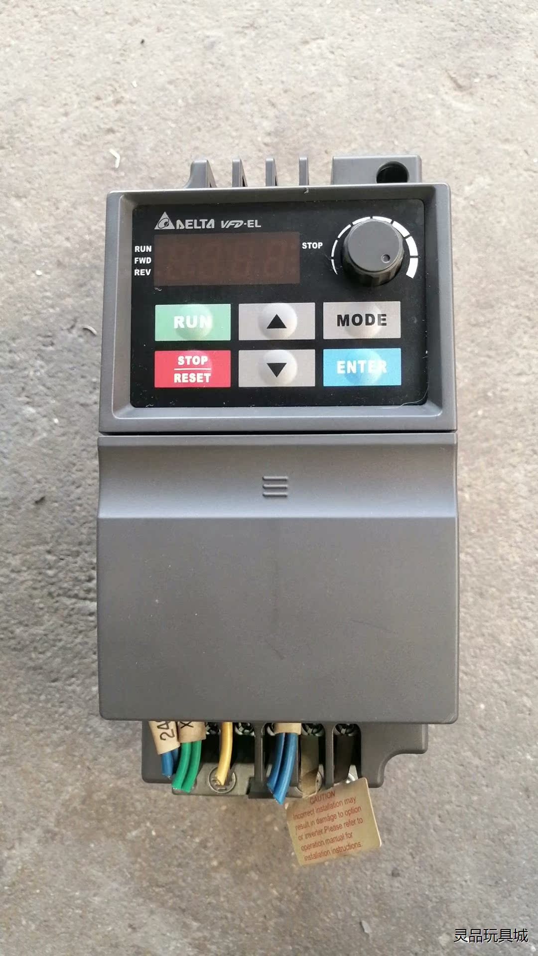 台达变频器VFD01EL43A，1.5KW，380V 拆机包议价商品