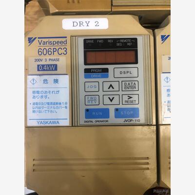 安川变频器 606PC3 0.4KW 200V 1个，606议价商品