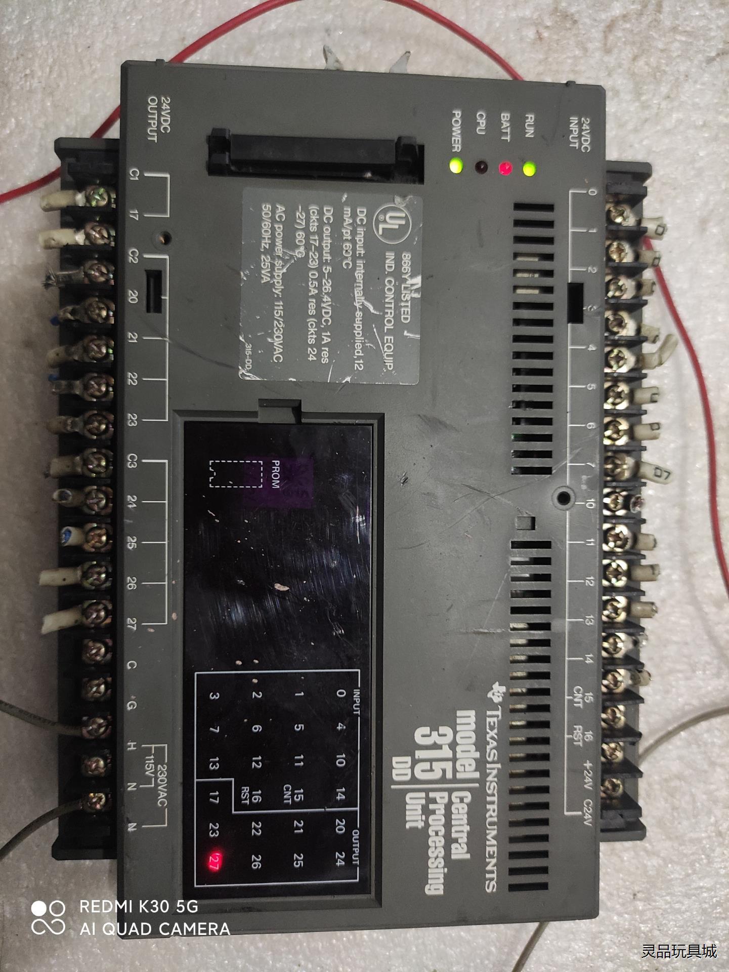 TEXAS INSTRUMENTS德州PLC模块型号315D议价商品