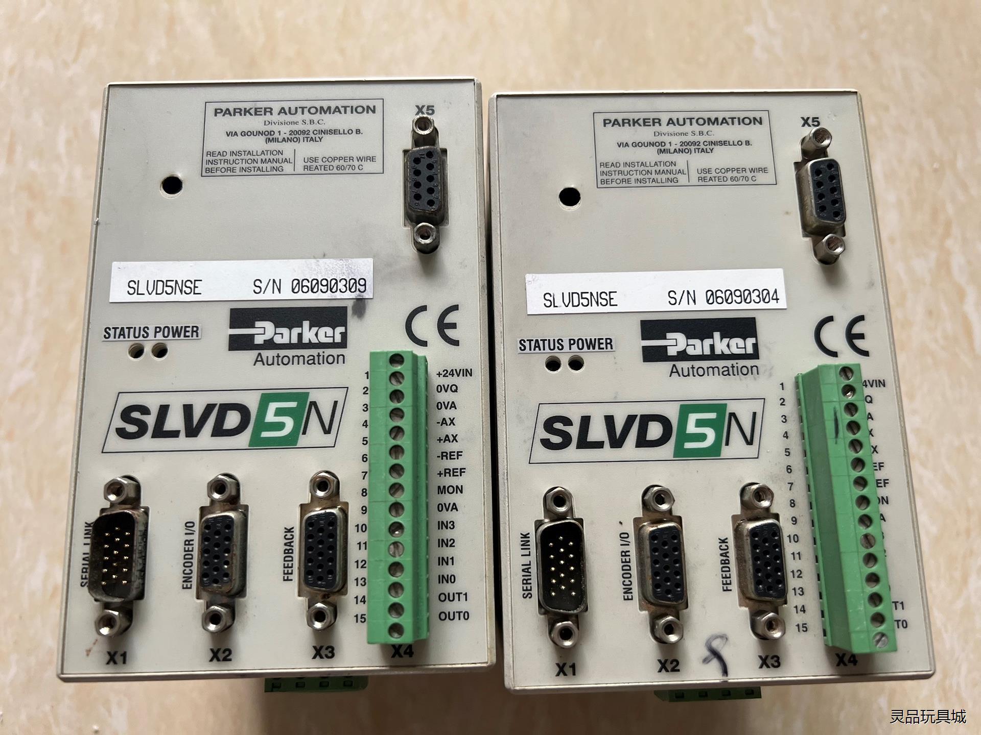 Parker 派克驱动器SLVD5NSE，拆机两台，功能好，议价商品