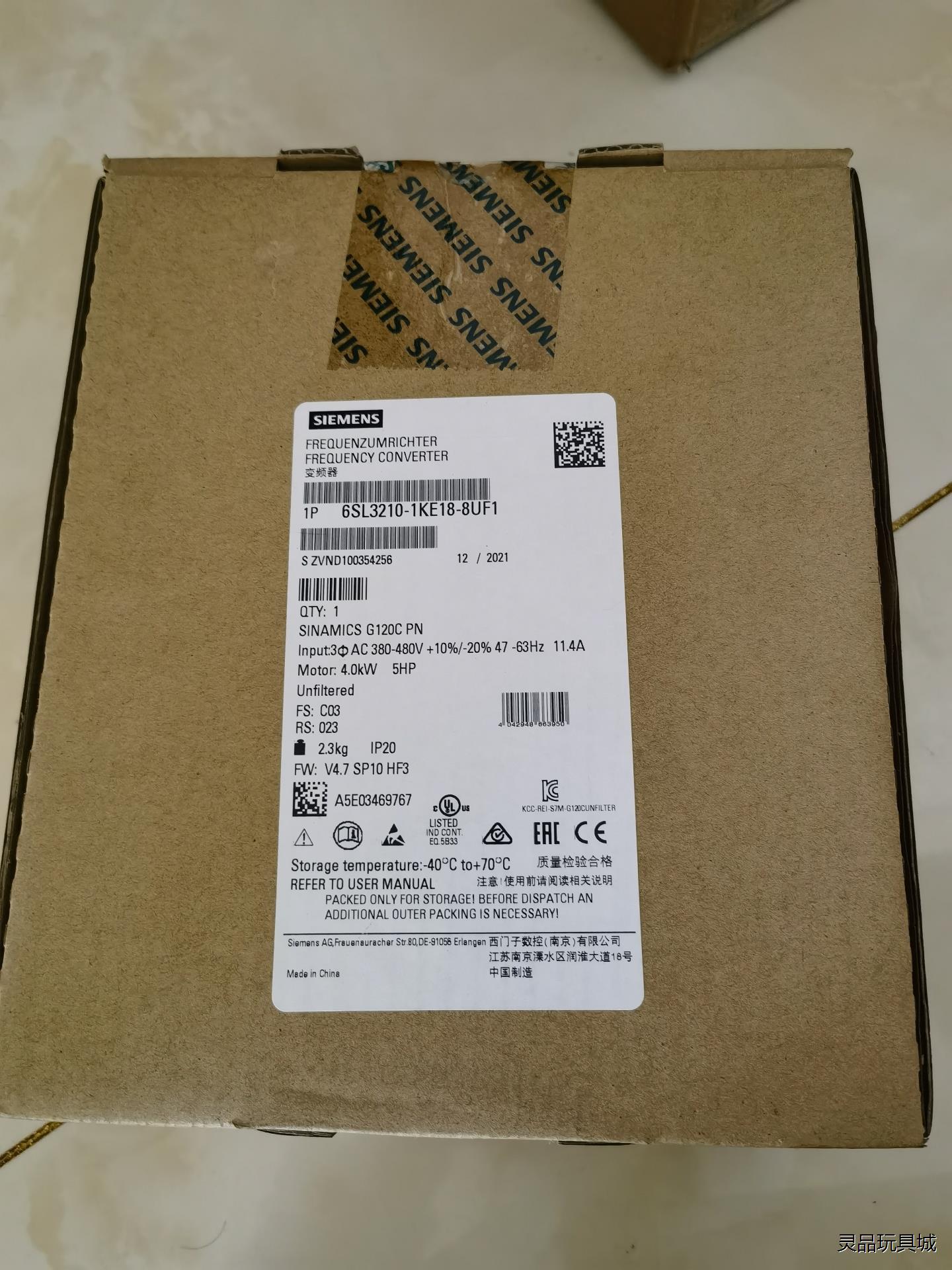 西门子6SL3210-1KE18-8UF1全新原装正品，喜欢议价商品