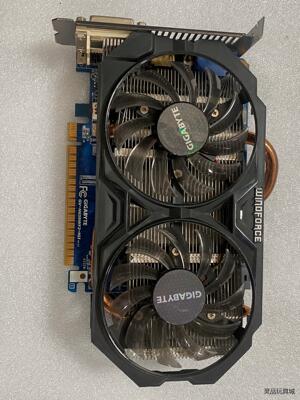 拆机技嘉GTX650显卡，显存1G。技嘉GV-N650WF2议价商品