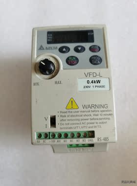 台达VFD004L21A原装变频器，0.4kw/220v功能议价商品