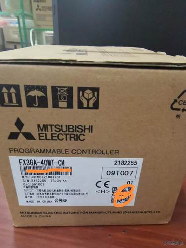 三菱FX3GA一40MT一CM，全新原装，23年新货议价商品