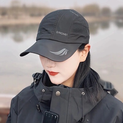 登喜鹿牧马人帽子男25新款夏运动苏特狼速干帽轻薄透气防晒遮阳帽