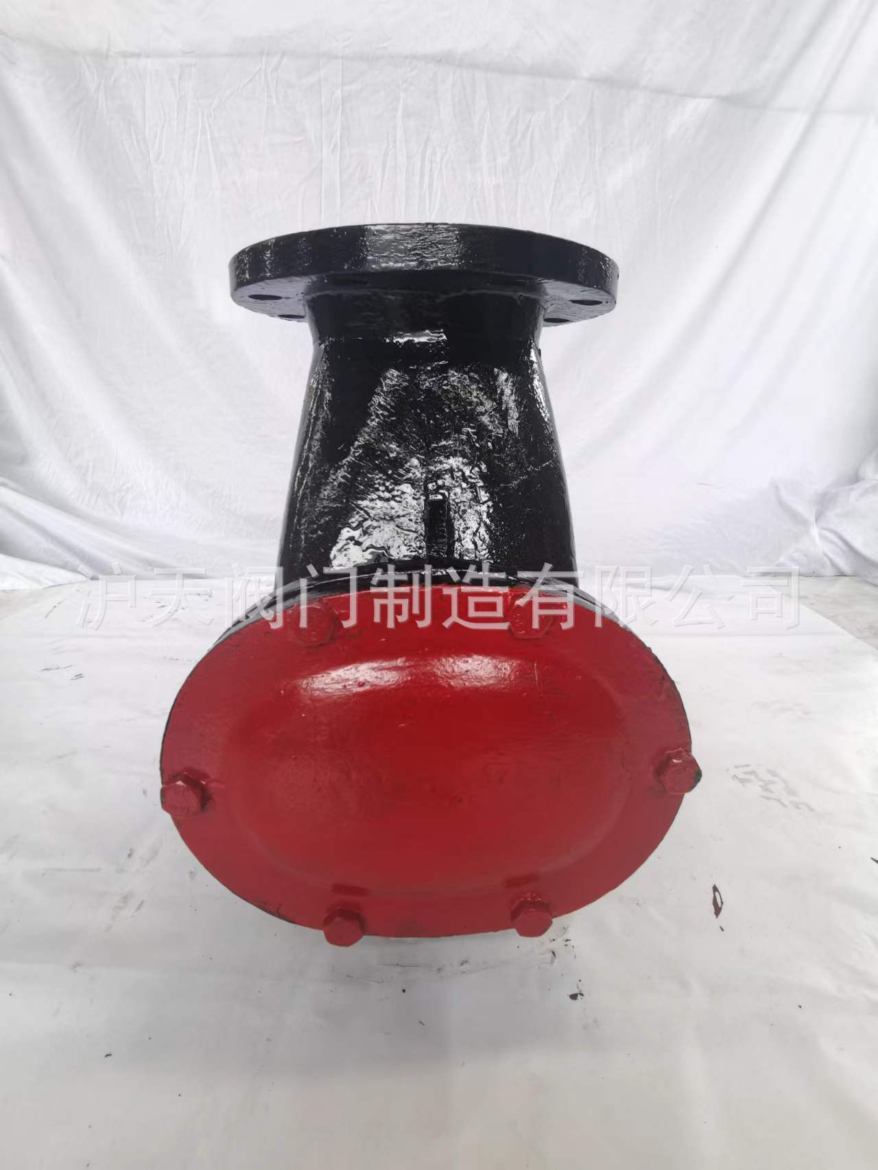 沪天阀门硬密封单板止回阀hh44t球墨铸铁污水自来水旋启式止回阀