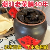 乡里阿蓉 老菜脯40年 潮汕特产正宗黑萝卜干农家自制消食下饭菜