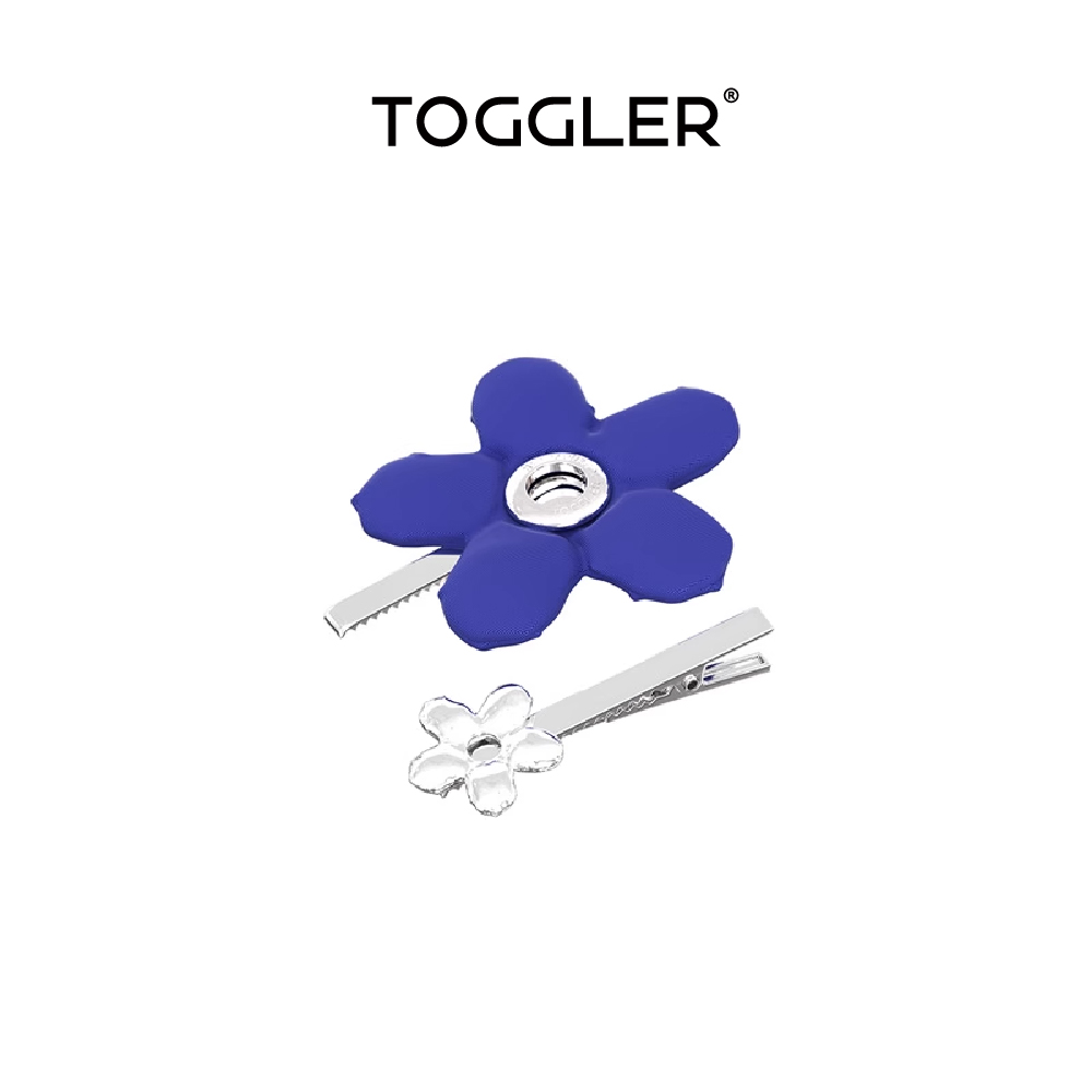 三色可爱花花发夹TOGGLER