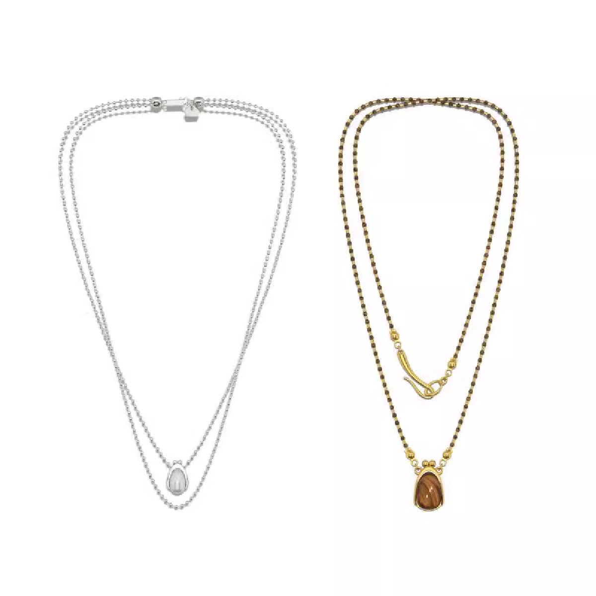 TOGGLER迷你口金包造型长项链