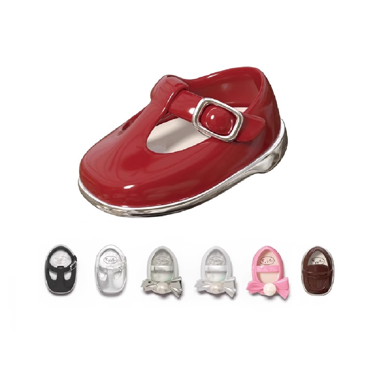 TOGGLER迷你芭蕾鞋玛丽珍耳钉