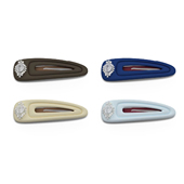 TOGGLER 冰花系列 蕾丝爆裂宝石硅胶镀金碎发bb夹发夹边夹发卡女