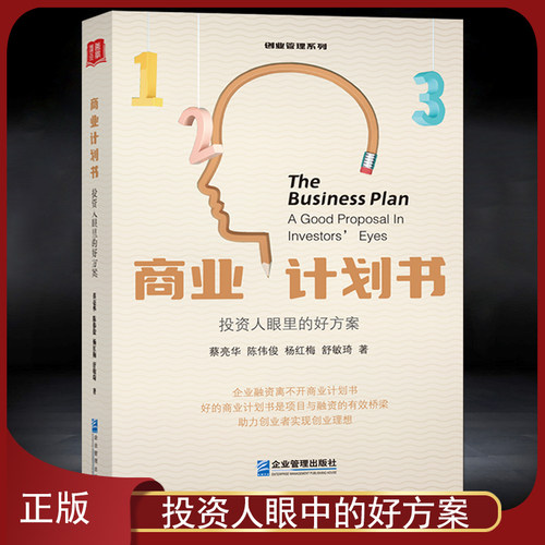 商业计划书融资方案好项目