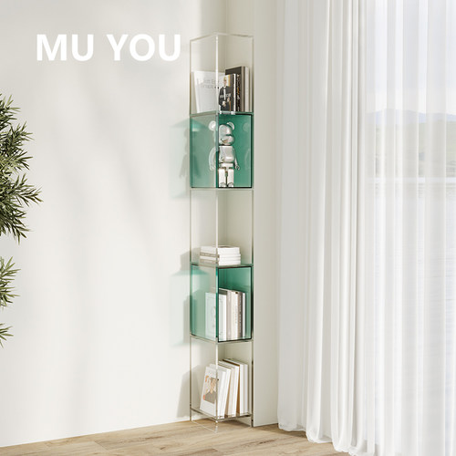 亚克力多层收纳书架储物置物架