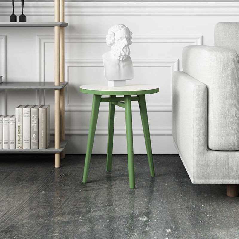 MWH曼好家北欧茶几简约现圆形小茶几沙发边桌代客厅边几角几茶桌