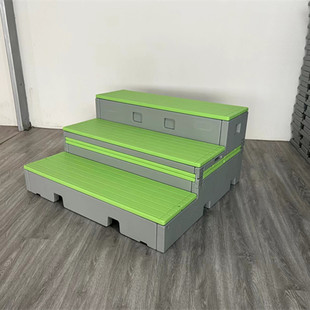 实木合唱台注塑PE可移动折叠伸缩推拉合影台三层音乐大合唱指挥台