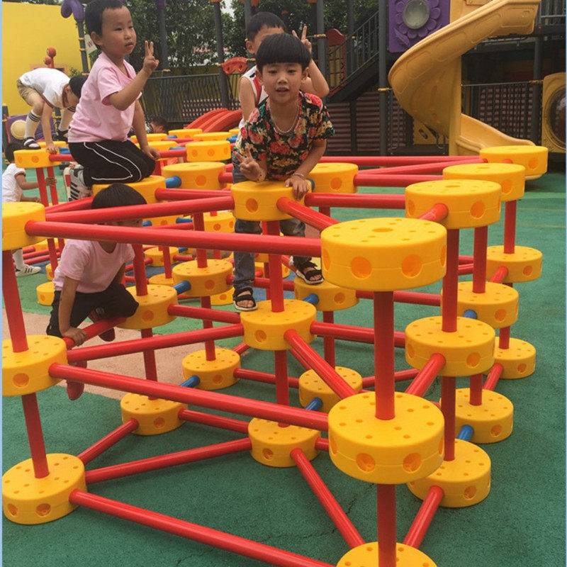 万能组合工匠攀岩幼儿园感统训练玩具拼插大积木户外安吉游戏攀爬
