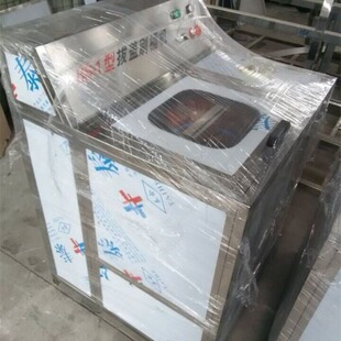 单工位桶装水清洗机 双桶拔盖刷桶机大桶内外刷洗机 高效率清洗