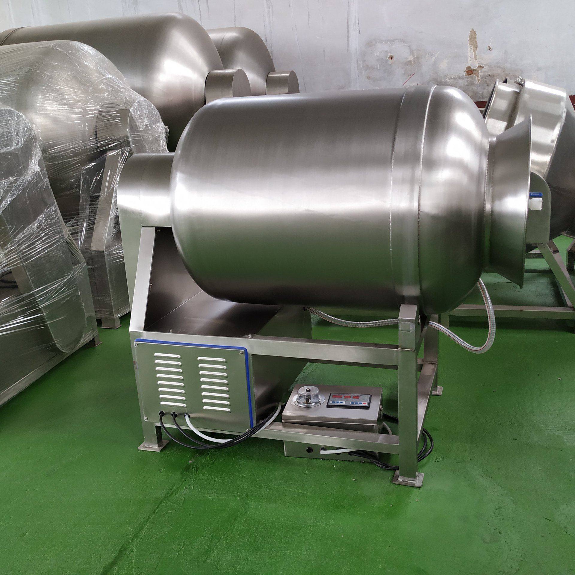 生产 100l真空滚揉机 大型腌肉机 羊肉搅拌入味成套设备
