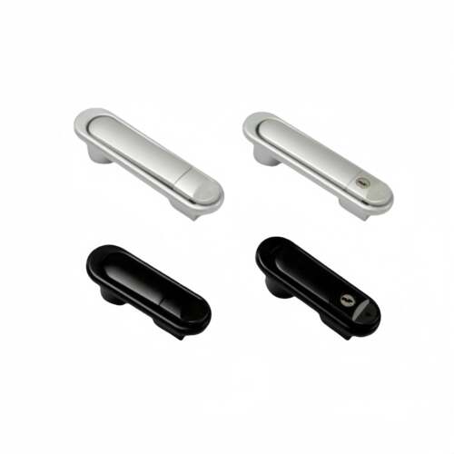 防水平面锁 XAX21-A106/A123 把手按压转动式主机壳机柜防尘锁