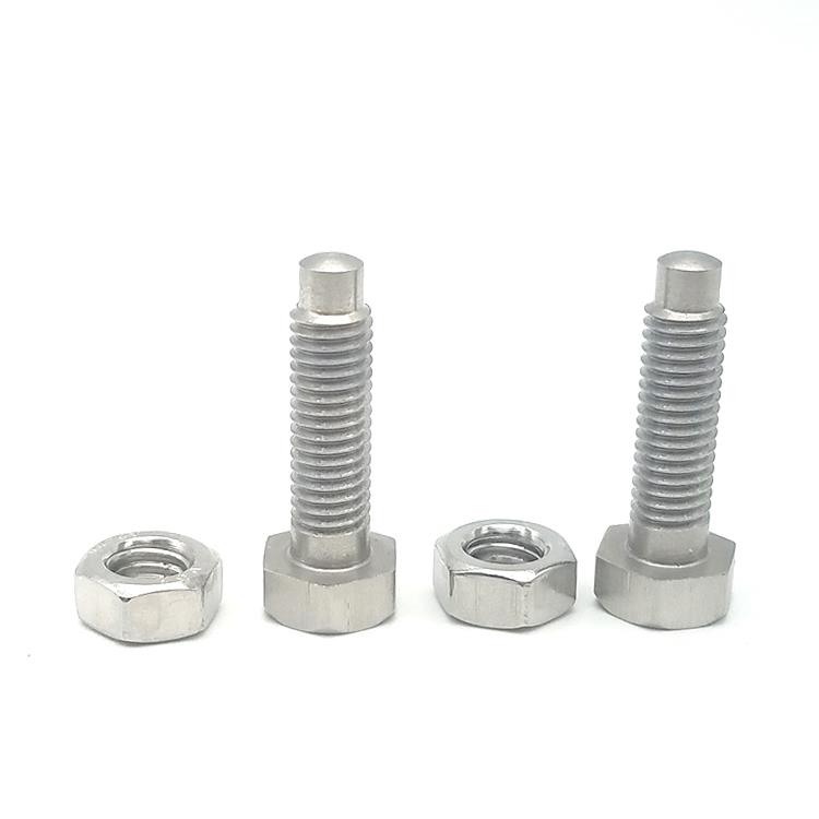 STBAM4/5/6/8/10/12 螺纹凸端R角型 定位螺栓 粗牙调整螺丝PBE02