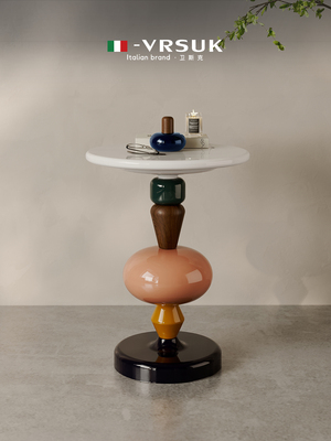 VRSUK意式设计糖葫芦茶几客厅DIY北欧轻奢边几现代简约糖果小角几