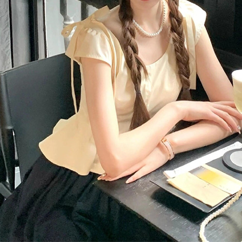 衬衫绝美小衫搭配半身裙两件套装