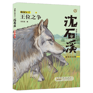王位之争 彩绘注音版 动物小说一二三年级123年级课外阅读书籍fbx小学生课外阅读寒暑假书籍沈石溪的书短篇小说 狼王梦姊妹篇