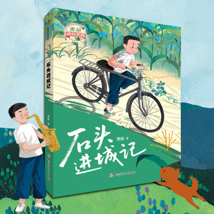石头进城记 窦晶著 黑龙江少年儿童出版社 fb 小学4年级自我认识拓展阅读书籍四年级 正版现货