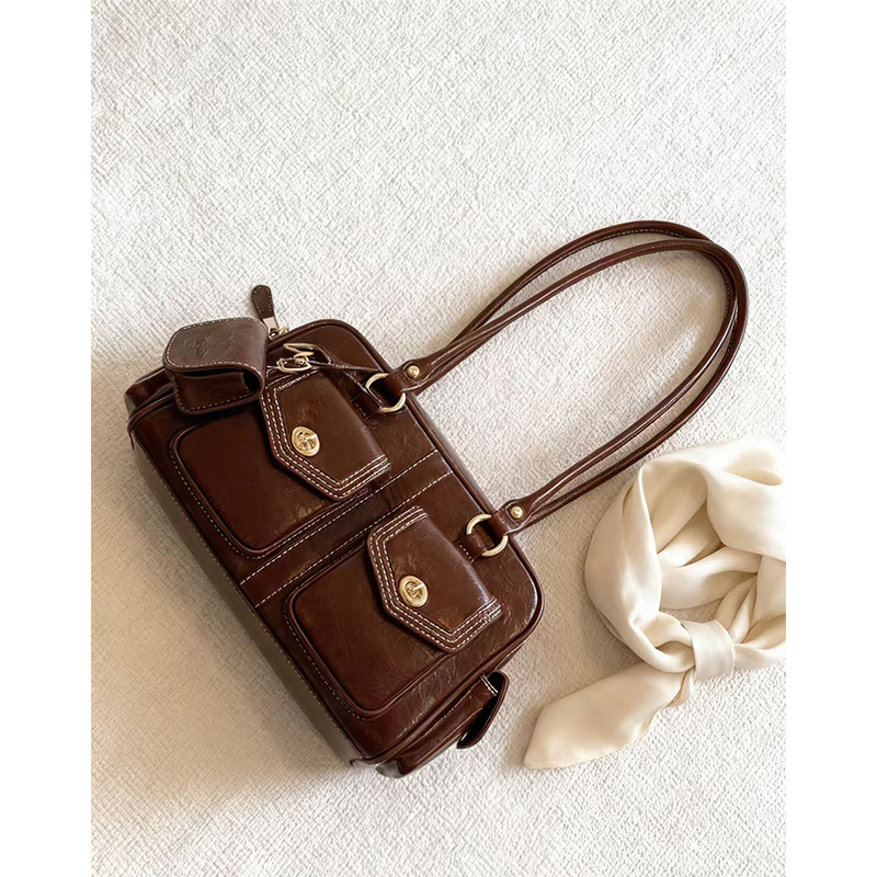 泡芙小姐波士顿包单肩手提枕头包