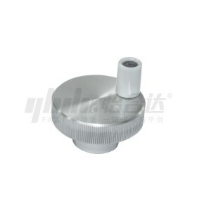 压纹手轮带手柄HBA12-D40 HBA11-D50不锈钢HBA16-D63转动手柄型