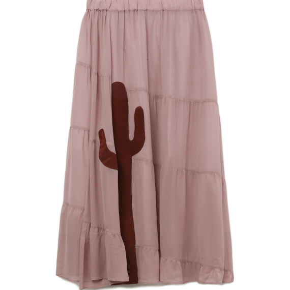 Tsumori Chisato Graphic maxi skirt半身裙