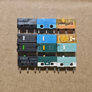 鼠标通用替换微动开关TTC金点欧姆龙DFD2FC-F-7N电竞游戏华诺凯化