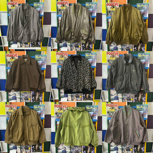 vintage古着外套港风90s复古阿美咔叽男女年代哈灵顿夹克工装 ZG8