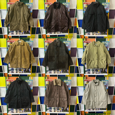 日系巴恩风阿美咔叽工装夹克