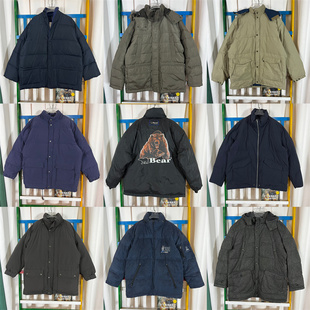 YR1Vintage古着外套美式复古宽松户运动厚实阿美咔叽保暖羽绒服