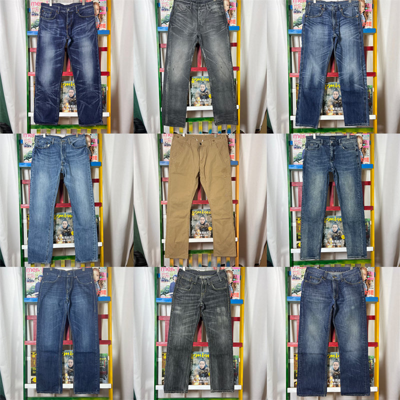 vintage四季水洗牛仔裤