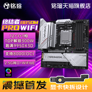 AMD终结者AM5 B650M B850M 挑战者AM5 B550 PRO maxsun铭瑄主板