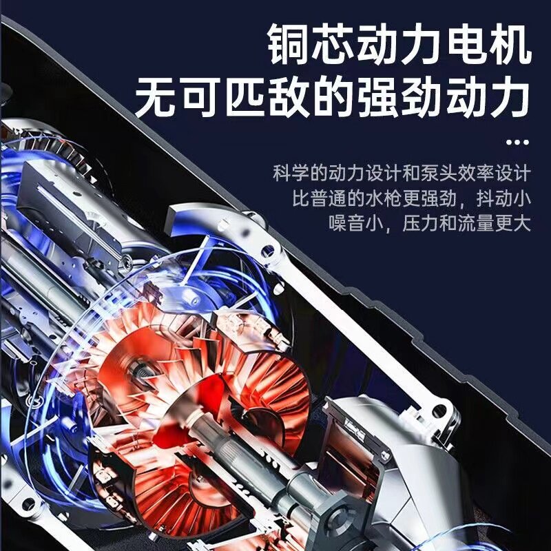 无线大功率高压洗车机强力水枪家用充电式可携式喷药机锂电洗车神