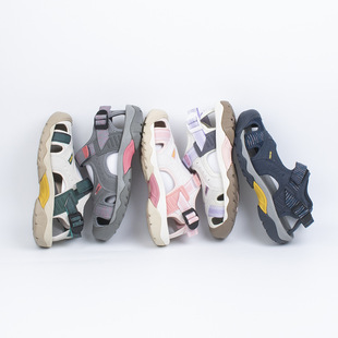 美国正版原单防滑耐磨速干溯溪鞋魔术贴户外运动包头沙滩凉鞋男女