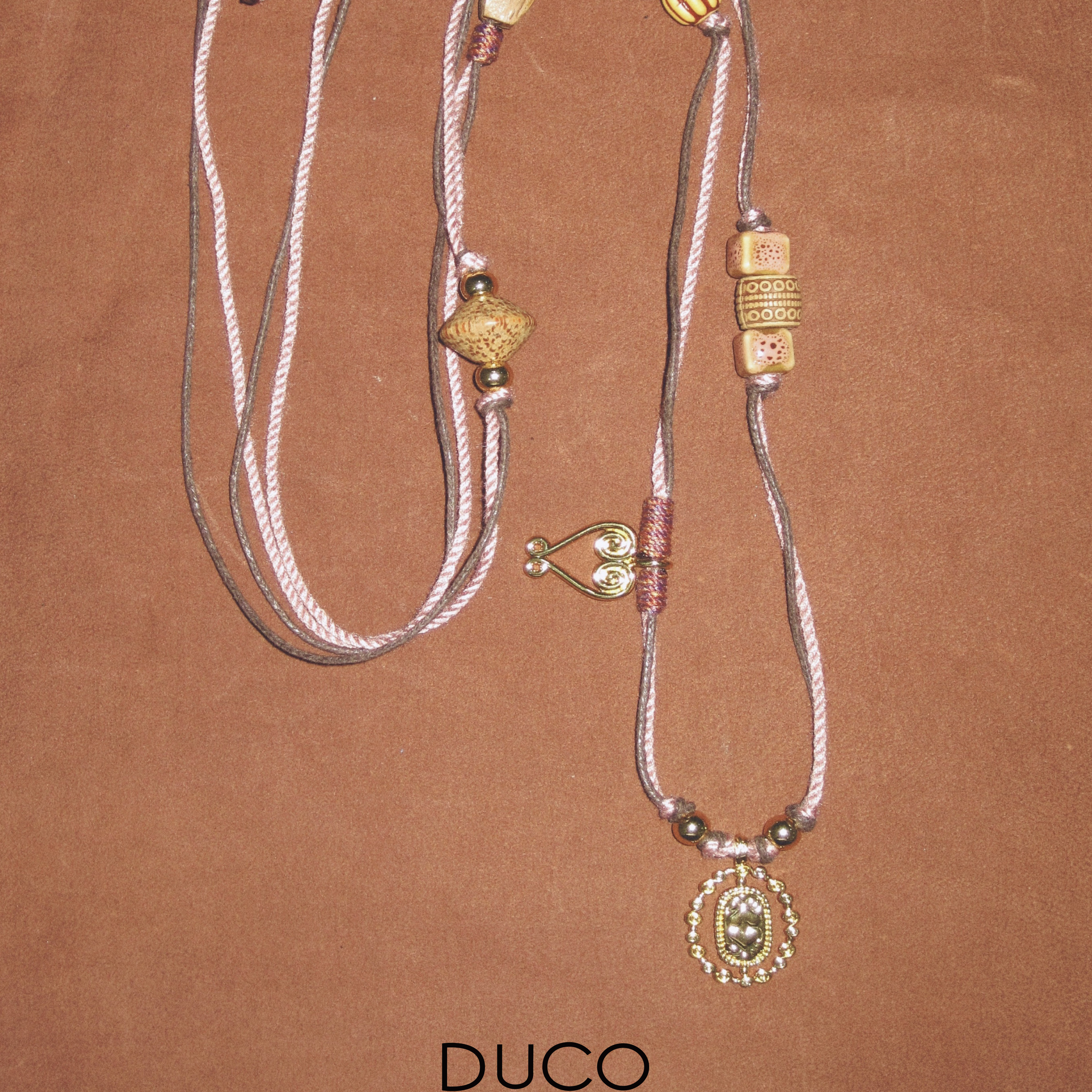 DUCOJOYE花环木珠长项链