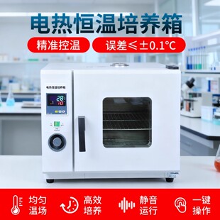 电热恒温培养箱实验室细菌霉菌微生物细胞植物种子发芽箱恒温箱