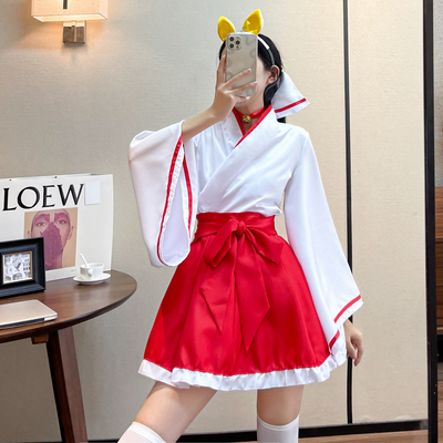 妖狐ss动漫演出白鬼院凛凛和服